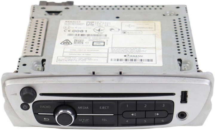 RENAULT SCENIC III MEGANE III RADIO Tovární 281152275R 10R0311174