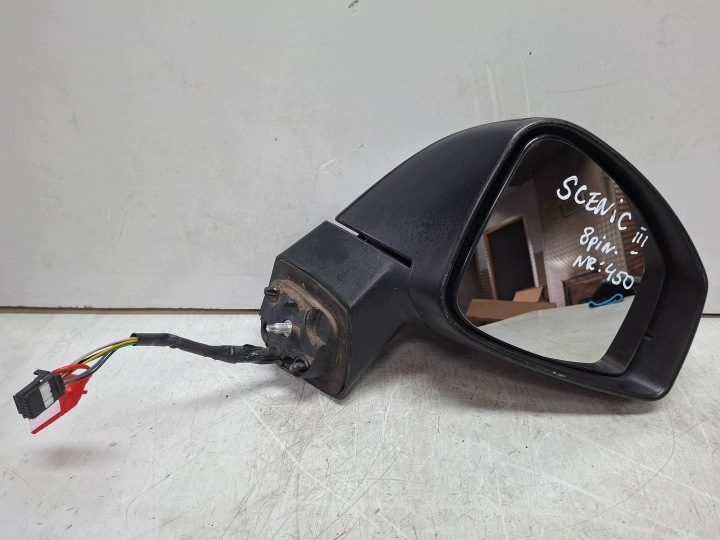 mirror right RENAULT SCENIC III 8 PIN 2008