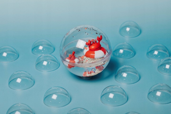 Petit Boum: Happy Bubbles куля сенсорна Краб