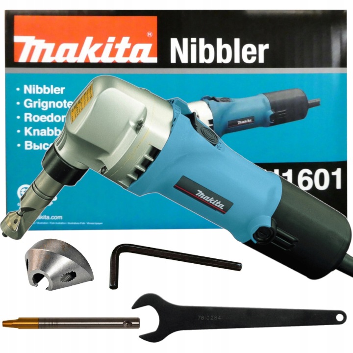 Skokové Nůžky Na Stříhání Plechu 550W Makita JN1601