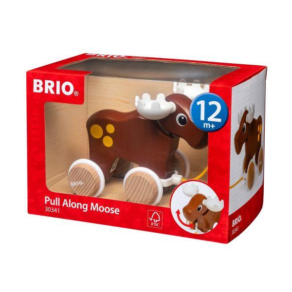 BRIO Іграшка для Тягання Лось — фото 2