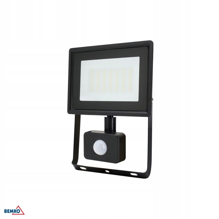 Led reflektor Smd Kastel 30W 4000K 2520LM IP65 černý, č. pir