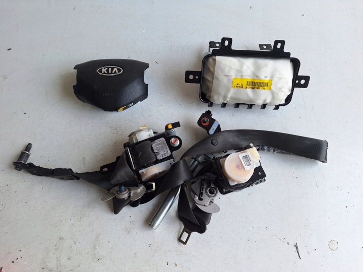 KIA SPORTAGE III 10-14 AIRBAG ZESTAW UK