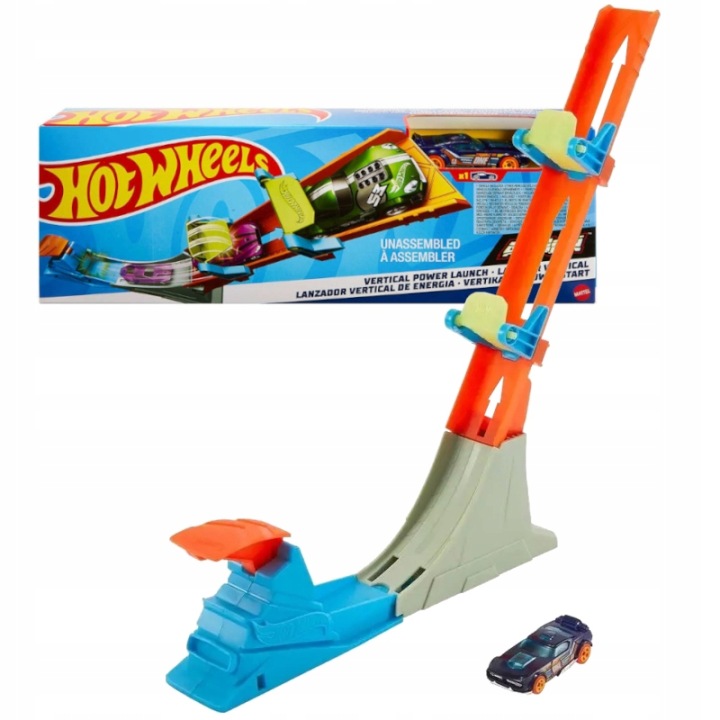 Пускова установка HOT WHEELS VERTICAL POWER LAUNCH + машинка — фото 4