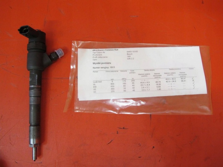 0445110183 BOSCH nozzle injector FIAT OPEL 1.3 CDTI JTD