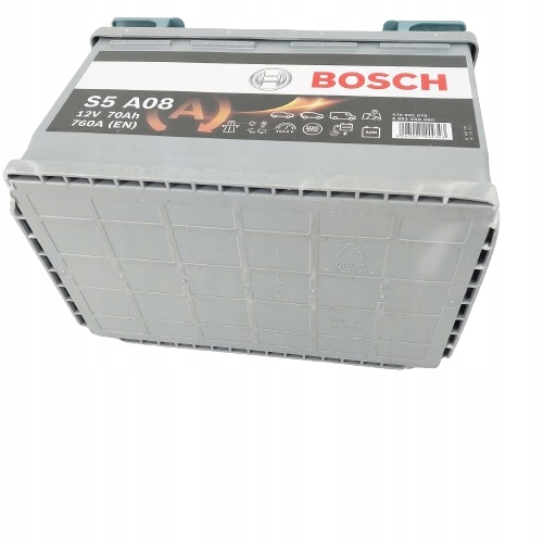 BOSCH 0 092 S5A 080 S5 AGM Starterbatterie 12V 70Ah 760A L3 B13