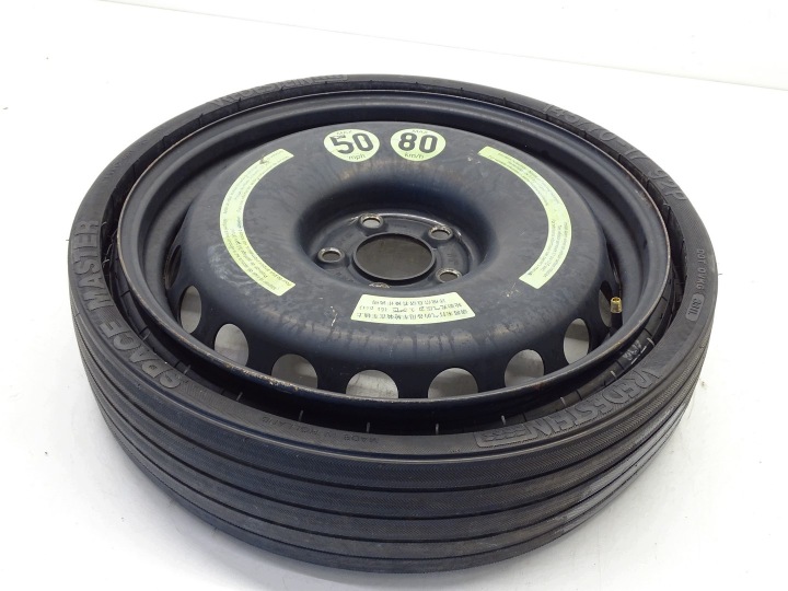 Galet tendeur courroie Roue de secours Roue de secours MERCEDES-BENZ SLK R172 145/70 R17 5X112 1724000002