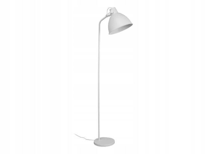 Podlahová lampa Livarno Home 472535 E27 4,2 W bílá