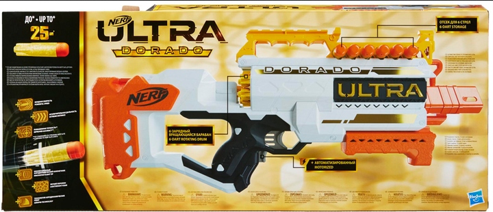 Пістолет Nerf Ultra Dorado 12 стрілок — фото 8