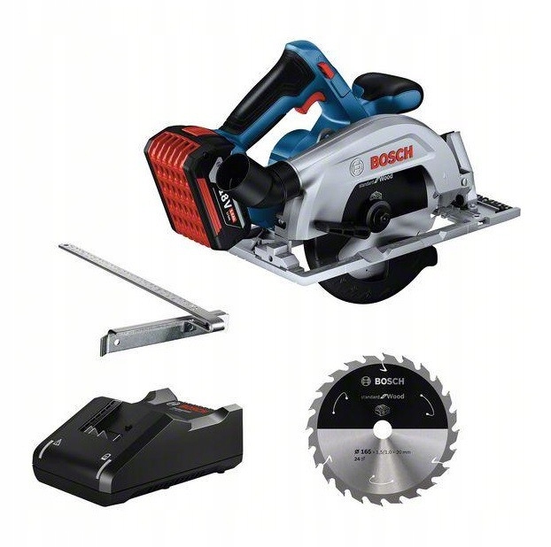 Bosch Rob. Kotoučová Pila Gks 185-LI 1x5,0Ah 165 mm 06016C1223