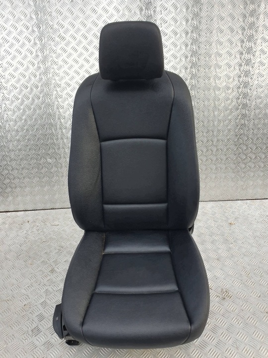 sedile passeggeri elettrico Destra Anteriore BMW F10 F11 nero pelle, in pelle