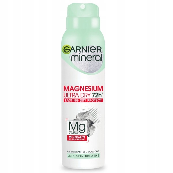 garnier magnesium ultra dry antyperspirant w sprayu 150 ml     