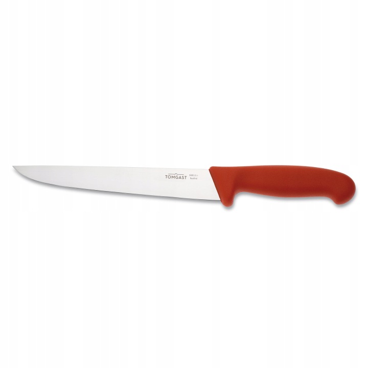 Nůž 21 cm červený Tomgast