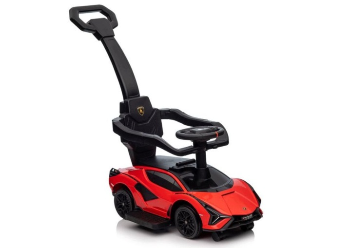 Lamborghini QLS-996T Ride-on З Pusher Червоний — фото 9