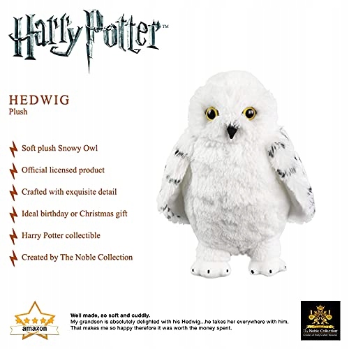 Harry Potter м'яка іграшка Гедвіга 28 см — фото 5