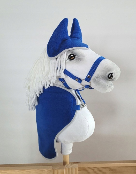 Набір для Hobby Horse A3: флісова попона + навушники - волошковий
