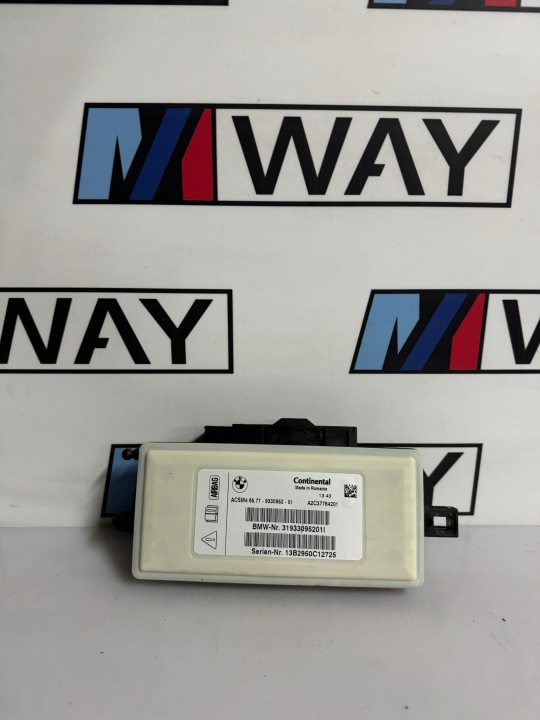 BMW F07 F10 F11 F34 modul Bedienteil airbag POWIETRZNYCH AIRBAG 9330952
