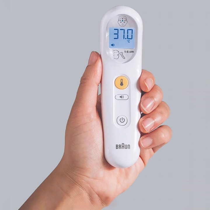 Термометр безконтактний для чола BRAUN SENSIAN 3 BNT050EE швидкий режим тихий — фото 4