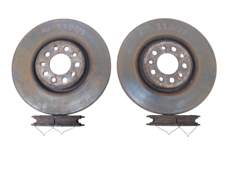 Montage Disques Frein 330mm x 28mm + Disques Avant JEEP CHEROKEE V KL