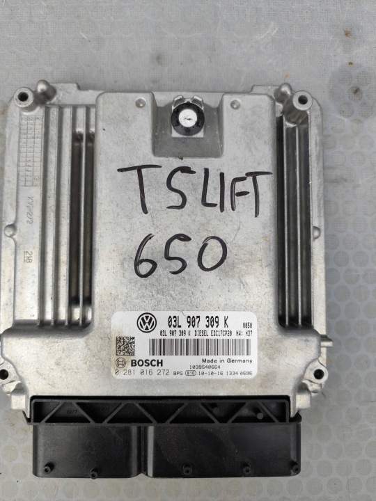 VW T5 LIFT 2.0 TDI Bedienteil Computer DES MOTORS 03L907309K