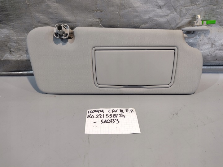 Pare soleil Couverture tablier moteur przeciwsloneczna Droit Honda CR-V III 3