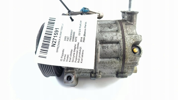 Compresseur Climatisateur air conditionné 68084281AE FIAT FREEMONT