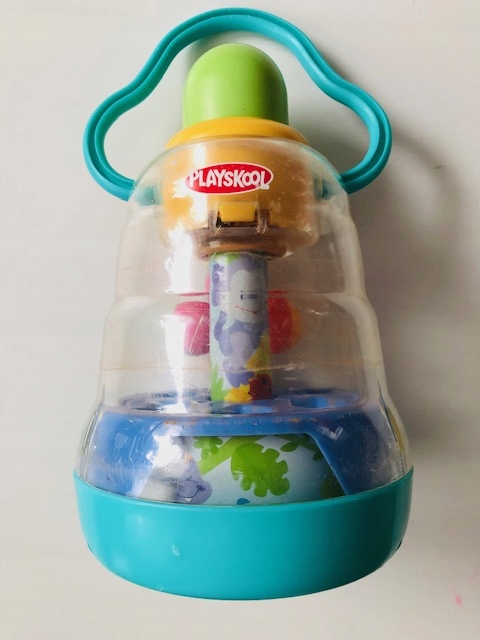 Playskool Стрибаючі м'ячі дзиґа Вінтаж + У подарунок