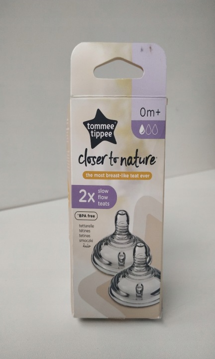 Tommee Tippee Соски для пляшок Natural Start, вільний потік, від народження (0 міс.+), 2 шт. — фото 9