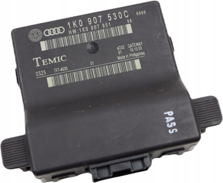 VW TOURAN und GOLF V modul GATEWAY 1K0907530C