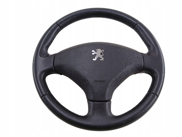 PEUGEOT 206 volant kůže SKORZANA airbag