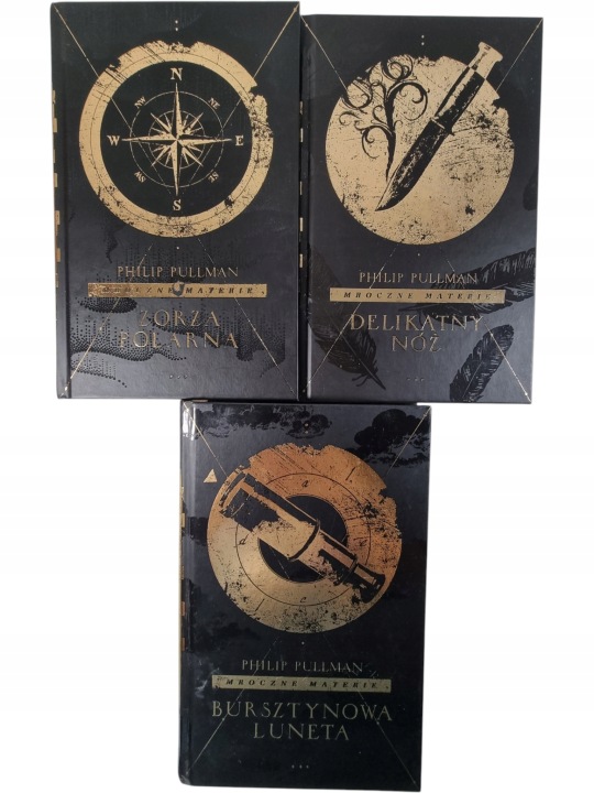 Zdjęcie egzemplarza: TWARDE / Mroczne Materie 1-3 / Philip Pullman