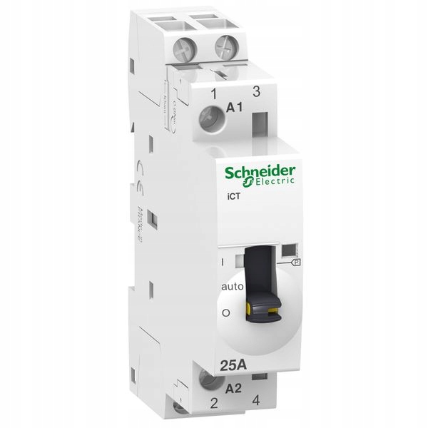 Schneider Electric modulární stykač iCT 25A 2NO 230-240V A9C21732