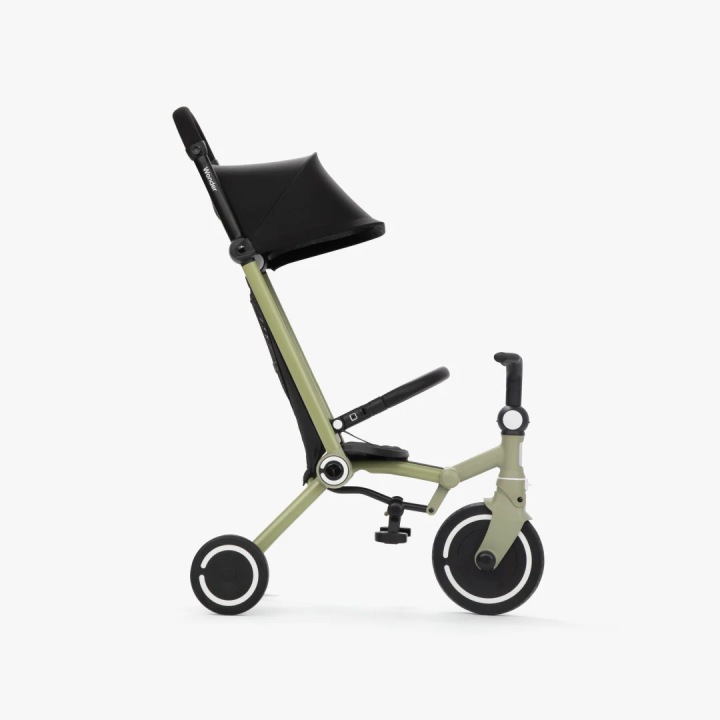 SmarTrike Wonder дитячий велосипед триколісний з функцією візка / Оливковий — фото 2