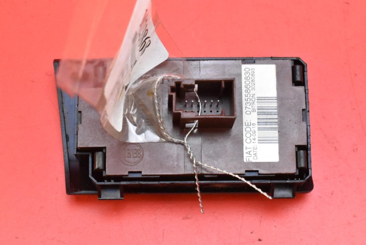 PANEL ovládanie svetiel 07355860830 FIAT DUCATO 3 III LIFT 06-16