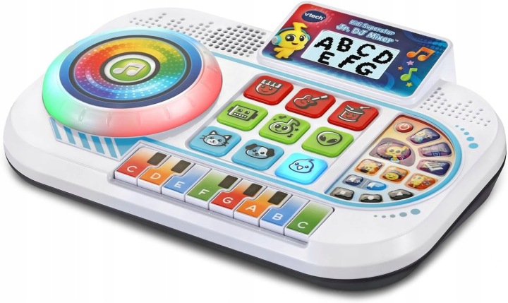 VTECH Kidi Superstar Jr. DJ Міксер Консоль DJ Міксер біла (Англійська Вер.) — фото 4