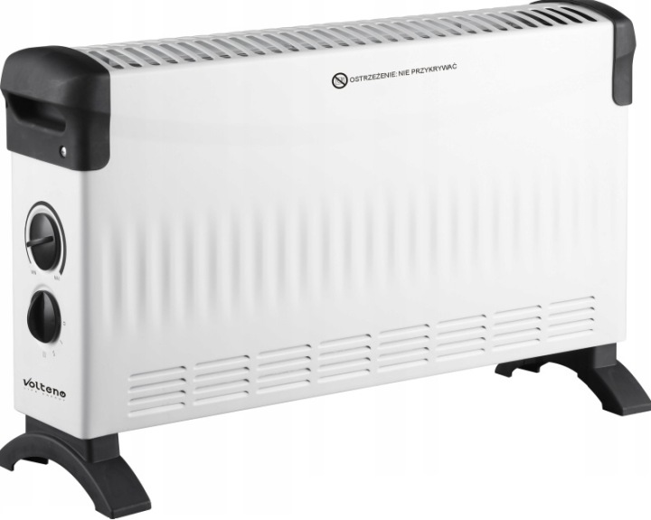 Elektrický Konvektorový Ohřívač S Energeticky Úsporným Termostatem 2000 W VO2455