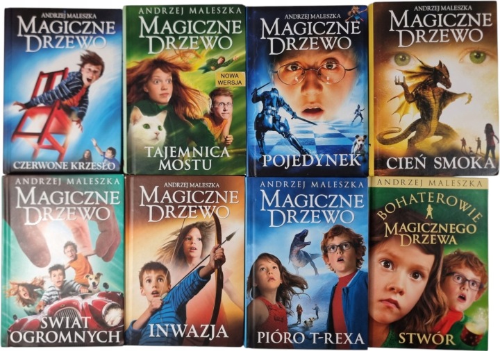 Zdjęcie egzemplarza: Magiczne Drzewo / zestaw 8 książek / Andrzej Maleszka