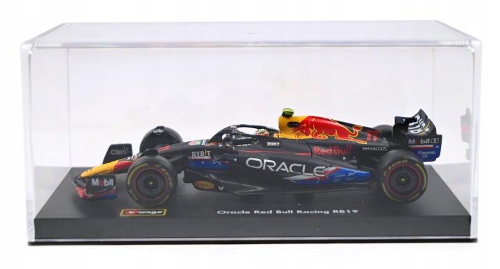 Race - oracle red bull racing rb19, bburago — фото 8