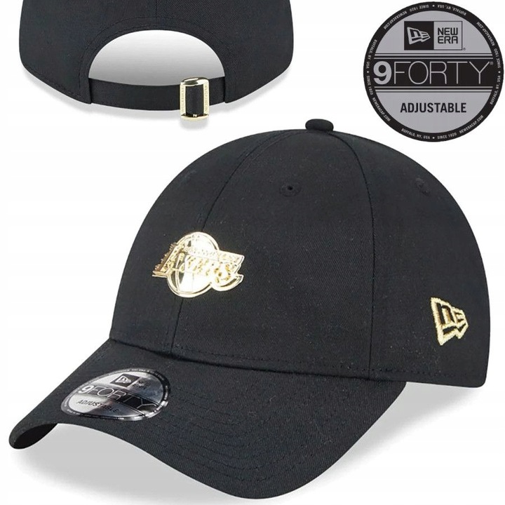 New Era czapka z daszkiem czarny rozmiar uniwersalny