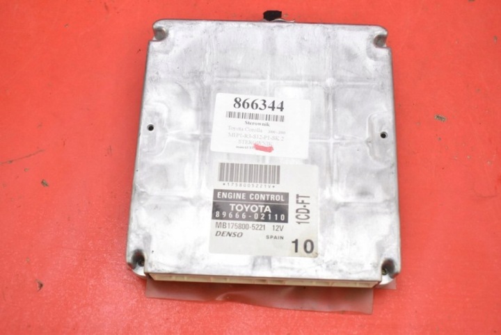 Bedienteil DES MOTORS 89666-02110 TOYOTA COROLLA E12 2.0 D-4D 90 KM 00-08