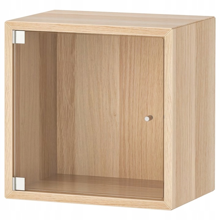 IKEA EKET Шафка настінна дуб морилка 35x25x35 см