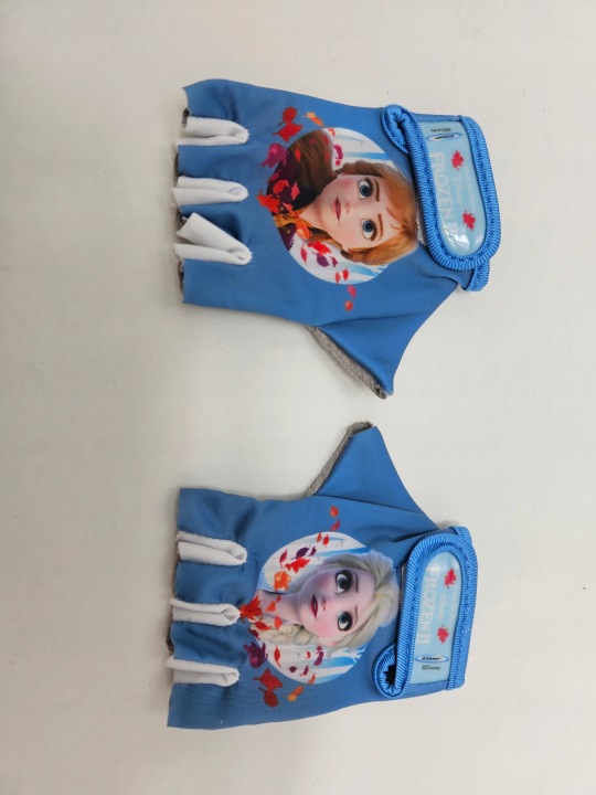 Крижане серце FROZEN ELSA рукавички на велосипед ролики — фото 2