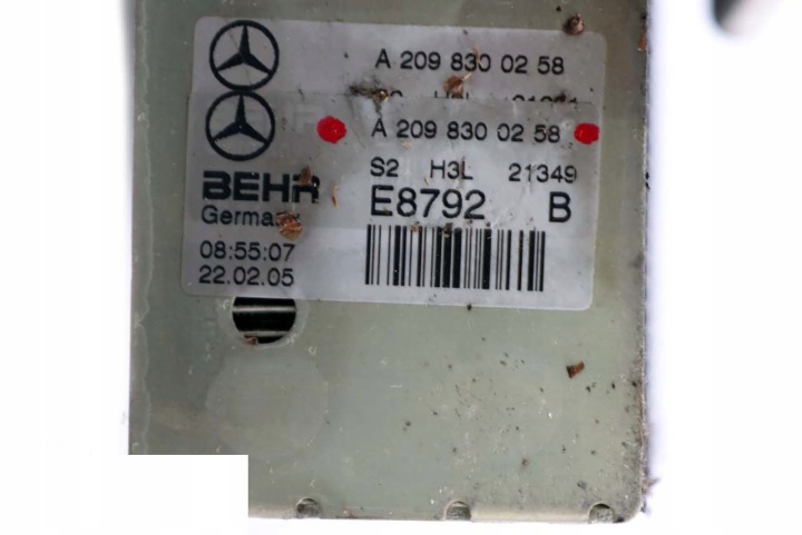 Mercedes C CCLK W203 C209 Klimaanlagenkühler 10