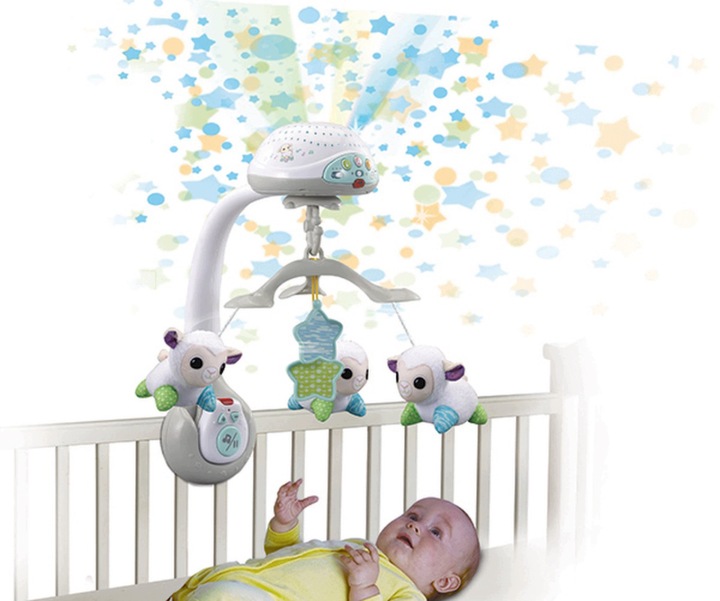 VTECH BABY Lullaby Ягнят Мобіль Карусель з овечками — фото 2