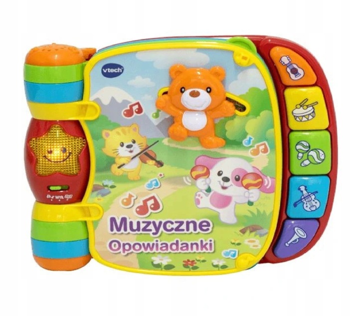 Книжечка vTech Музичні оповідки