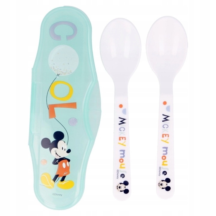 Disney Mickey Hello World набір столових приборів дорожніх для немовлят — фото 3