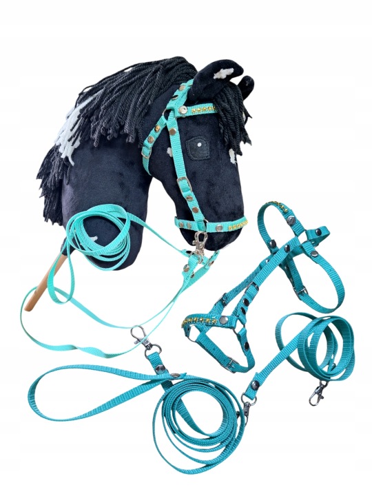 Недоуздок /оголів'я,поводи,корда для HOBBY HORSE -a4 — фото 9