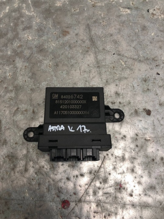 modul bedienteil PDC OPEL ASTRA K 84026742