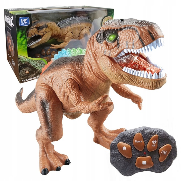 INTERACTIVE DINOSAUR REMOTE CONTROLLED ROBOT FOR CHILDREN LED ON REMOTE CONTROL