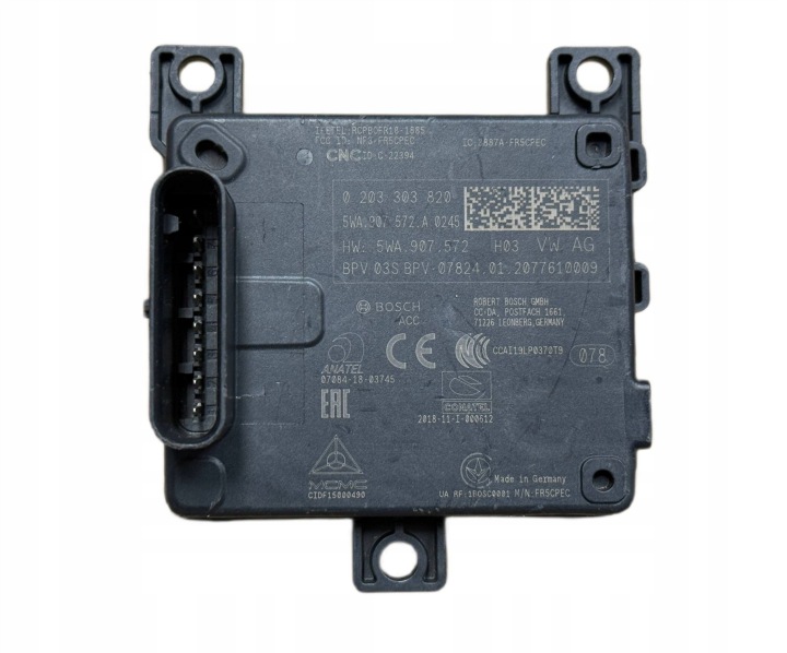 VW AUDI SKODA SEAT RADAR SENSOR ACC DISTRONIC VW AG 5WA907572A